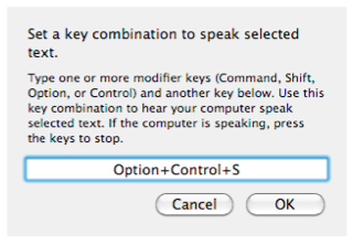 mac os x text to speech for windows 8.1
